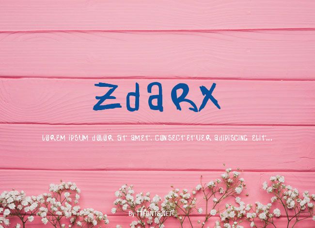 Zdarx example